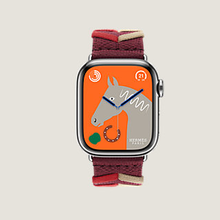 Series 9 ケース & Apple Watch Hermès シンプルトゥール 《ブリドン